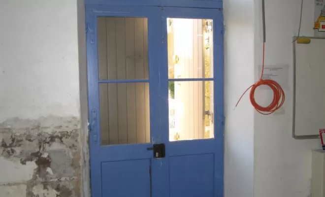 Porte en bois, Buis-les-Baronnies, Menuiserie Barbier